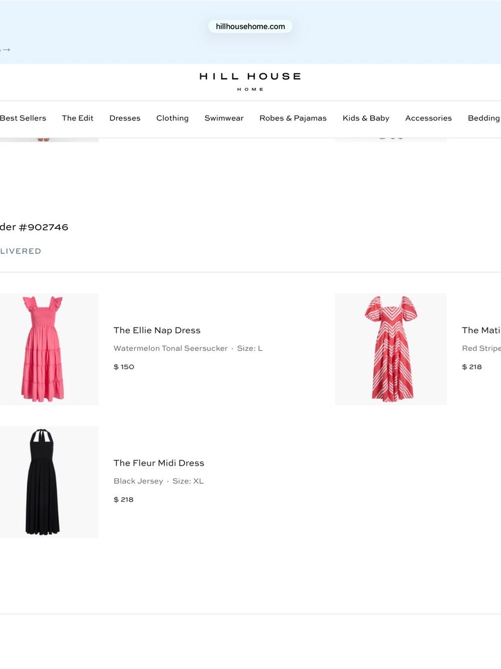 Hill House The Nap Elle Pink Ruffle-strap Tiered Sundress - Picture 7 of 8